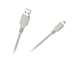 Cabletech USB-A/miniUSB, 1.8 m цена и информация | Кабели и провода | pigu.lt