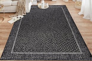 Kilimas (80 x 150) 01275B - Grey, Anthracite цена и информация | Ковры | pigu.lt