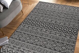 Kilimas (80 x 150) 01148B - Grey, Anthracite цена и информация | Ковры | pigu.lt