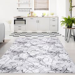 Kilimas (100 x 200) Soft 3031 - Grey цена и информация | Ковры | pigu.lt