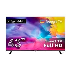 Kruger & Matz KM0243FHD-SA kaina ir informacija | Televizoriai | pigu.lt