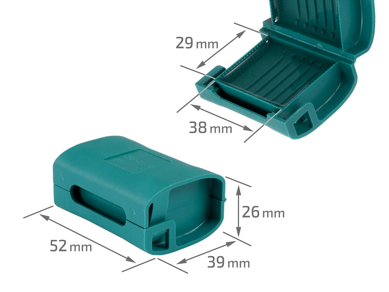 Kabelių sujungimo dėžutė CNP_3103 - 3x 2,5 mm² - IPX8 vandeniui atspari dėžutė kaina ir informacija | Tekstiliniai kabeliai ir elektros kaladėlės | pigu.lt
