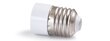 LED lemputės adapteris - adapteris iš E27 lizdo į E14 lizdą kaina ir informacija | Elektros jungikliai, rozetės | pigu.lt