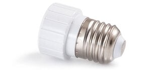Адаптер для LED ламп - переходник с цоколя E27 на цоколь GU10 цена и информация | Выключатели, розетки | pigu.lt