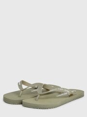 Шлепанцы CALVIN KLEIN JEANS Beach Sandal Glossy Dusty Olive YM0YM009520II 573152200 цена и информация | Мужские шлепанцы, босоножки | pigu.lt