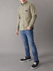 Рубашка CALVIN KLEIN JEANS Regular Dusty Olive J30J325772LDY 560077861 цена и информация | Рубашка мужская | pigu.lt