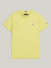 Marškinėliai berniukams Tommy Hilfiger, geltoni kaina ir informacija | Marškinėliai berniukams | pigu.lt