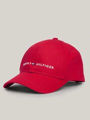 Kepurė nuo saulės berniukams Tommy Holfiger, raudona kaina ir informacija | Kepurės, pirštinės, šalikai berniukams | pigu.lt