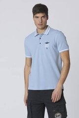 Polo marškinėliai vyrams 54384-6, mėlyni цена и информация | Мужские футболки | pigu.lt