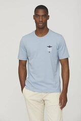 Marškinėliai vyrams 54391-7, mėlyni kaina ir informacija | Vyriški marškinėliai | pigu.lt
