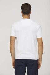 Marškinėliai vyrams 54410-6, balti цена и информация | Мужские футболки | pigu.lt