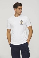 Marškinėliai vyrams 54410-6, balti цена и информация | Мужские футболки | pigu.lt