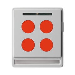 Пульт дистанционного управления ECCO5WO белый/оранжевый для операторов "Nice Home" и "Mhouse" цена и информация | Автоматика и аксессуары для ворот | pigu.lt