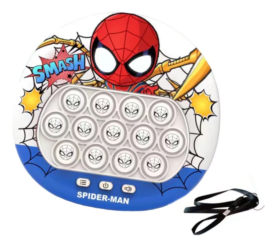 Elektroninis žaidimas Spider Man II Pop It kaina ir informacija | Lavinamieji žaislai | pigu.lt