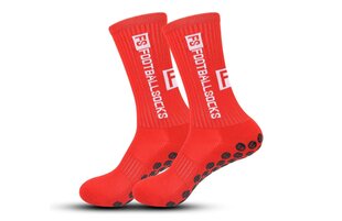 Futbolo kojinės Anti-Slip FS, raudonos kaina ir informacija | Futbolo apranga ir kitos prekės | pigu.lt