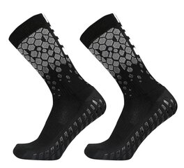 Футбольные носки Anti-Slip FG 39-45 - Черный цена и информация | Футбольная форма и другие товары | pigu.lt