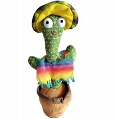 Танцующий и поющий кактус - мексиканская игрушка для малышей цена и информация | Развивающие игрушки | pigu.lt