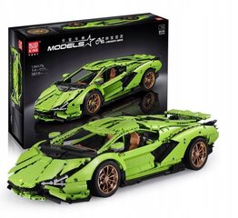 Konstruktorius Lamborghini Hyper Green Version Mould King, 3819 d. цена и информация | Конструкторы и кубики | pigu.lt