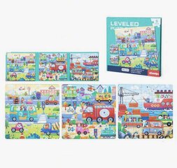 Magnetinė dėlionė Eismas Duoqu, 97 d. kaina ir informacija | Dėlionės (puzzle) | pigu.lt