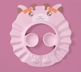 Baby Head Wash Canopy / Roundabout - Pink Giraffe цена и информация | Товары для купания | pigu.lt