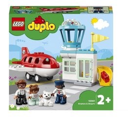 10961 LEGO® DUPLO Town Самолет и аэропорт цена и информация | Конструкторы и кубики | pigu.lt