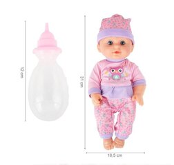 Interaktyvi kūdikio lėlė MalPlay, 31 cm kaina ir informacija | Žaislai mergaitėms | pigu.lt