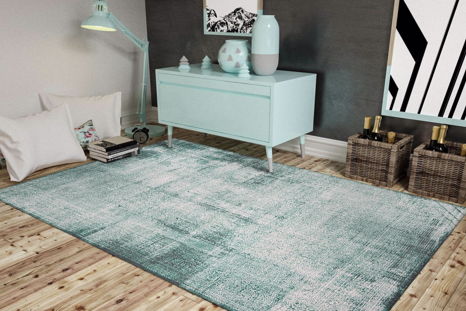 Kilimas Dorian Chenille AL 223 210x310 cm цена и информация | Kilimai | pigu.lt