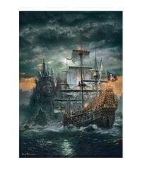 Dėlionė Clementoni Piratų laivas, 1500 d. kaina ir informacija | Dėlionės (puzzle) | pigu.lt