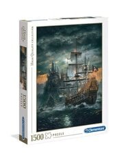 Dėlionė Clementoni Piratų laivas, 1500 d. kaina ir informacija | Dėlionės (puzzle) | pigu.lt