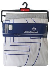 Мужская пижама Sergio Tacchini 0534 White-Grigio цена и информация | Мужские халаты, пижамы | pigu.lt