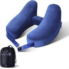 Надувная подушка для путешествий с капюшоном Sunany цена и информация | Подушки | pigu.lt