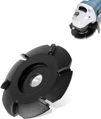 Šlifavimo diskas medienai 90×16mm, juodas kaina ir informacija | Mechaniniai įrankiai | pigu.lt