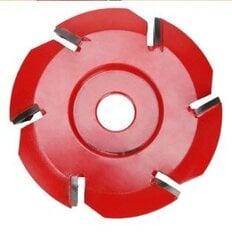 Šlifavimo diskas medienai 90×16mm, raudonas kaina ir informacija | Mechaniniai įrankiai | pigu.lt
