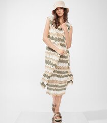 Hailys женское платье KORINA KL*01, оливковый/бежевый 4068696015230 цена и информация | Платья | pigu.lt