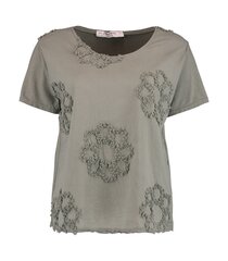 Zabaione marškinėliai moterims TS*03, žali kaina ir informacija | Marškinėliai moterims | pigu.lt
