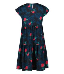 Luhta женское платье 35330-5*392, тёмно-синий /фуксия 6438568091439 цена и информация | Платья | pigu.lt