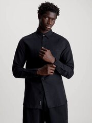 Marškiniai vyrams Calvin Klein Jeans, juodi kaina ir informacija | Vyriški marškiniai | pigu.lt