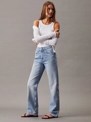 Džinsai moterims Calvin Klein Jeans, mėlyni kaina ir informacija | Džinsai moterims | pigu.lt
