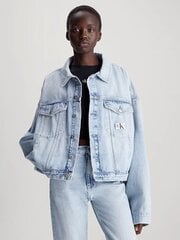 Džinsinis švarkas moterims Calvin Klein Jeans, mėlynas kaina ir informacija | Moteriški švarkeliai | pigu.lt