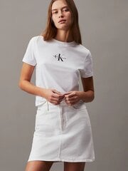 Sijonas moterims Calvin Klein Jeans, baltas kaina ir informacija | Sijonai | pigu.lt