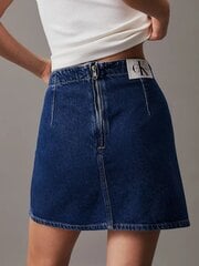 Sijonas moterims Calvin Klein Jeans, mėlynas kaina ir informacija | Sijonai | pigu.lt