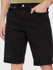 Шорты CALVIN KLEIN JEANS Slim Denim Black J30J3248721BY 560077848 цена и информация | Мужские шорты | pigu.lt