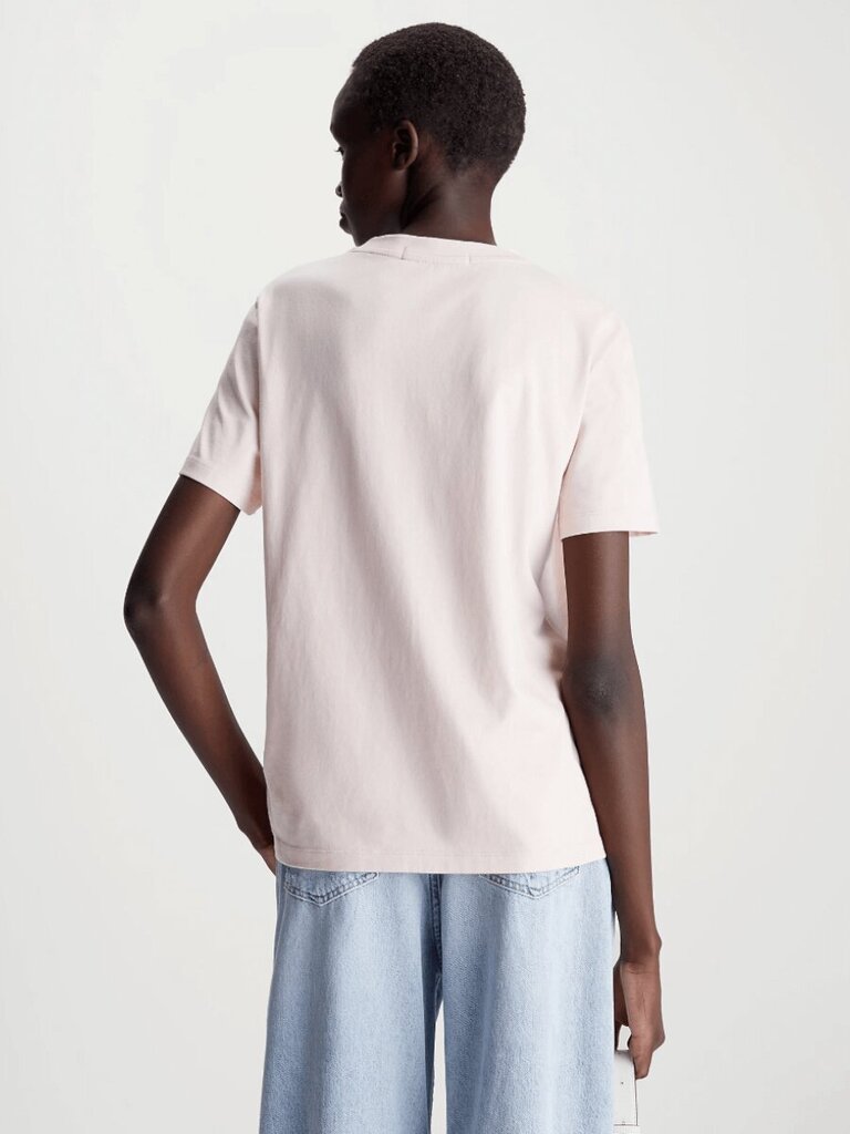 Marškinėliai vyrams Calvin Klein Jeans, rožiniai kaina ir informacija | Marškinėliai moterims | pigu.lt