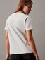 Marškinėliai moterims Calvin Klein Jeans, balti kaina ir informacija | Marškinėliai moterims | pigu.lt