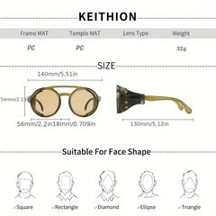 Deal Retro Stiliaus Akiniai цена и информация | Легкие и мощные прозрачные защитные очки для велосипедов | pigu.lt