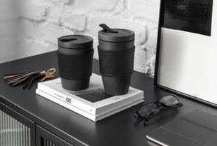 Like by Villeroy & Boch кофейный стакан Coffee To Go Manufacture Rock  0,29l, черный цена и информация | Стаканы, фужеры, кувшины | pigu.lt