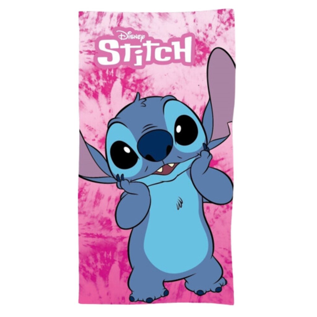 Vaikiškas rankšluostis Lilo & Stitch, 70x140 cm kaina ir informacija | Rankšluosčiai | pigu.lt