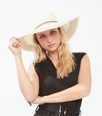 Hailys женская шляпа SUNNA KÜBAR*01, бежевый/белый 4067218856344 цена и информация | Женские шапки | pigu.lt