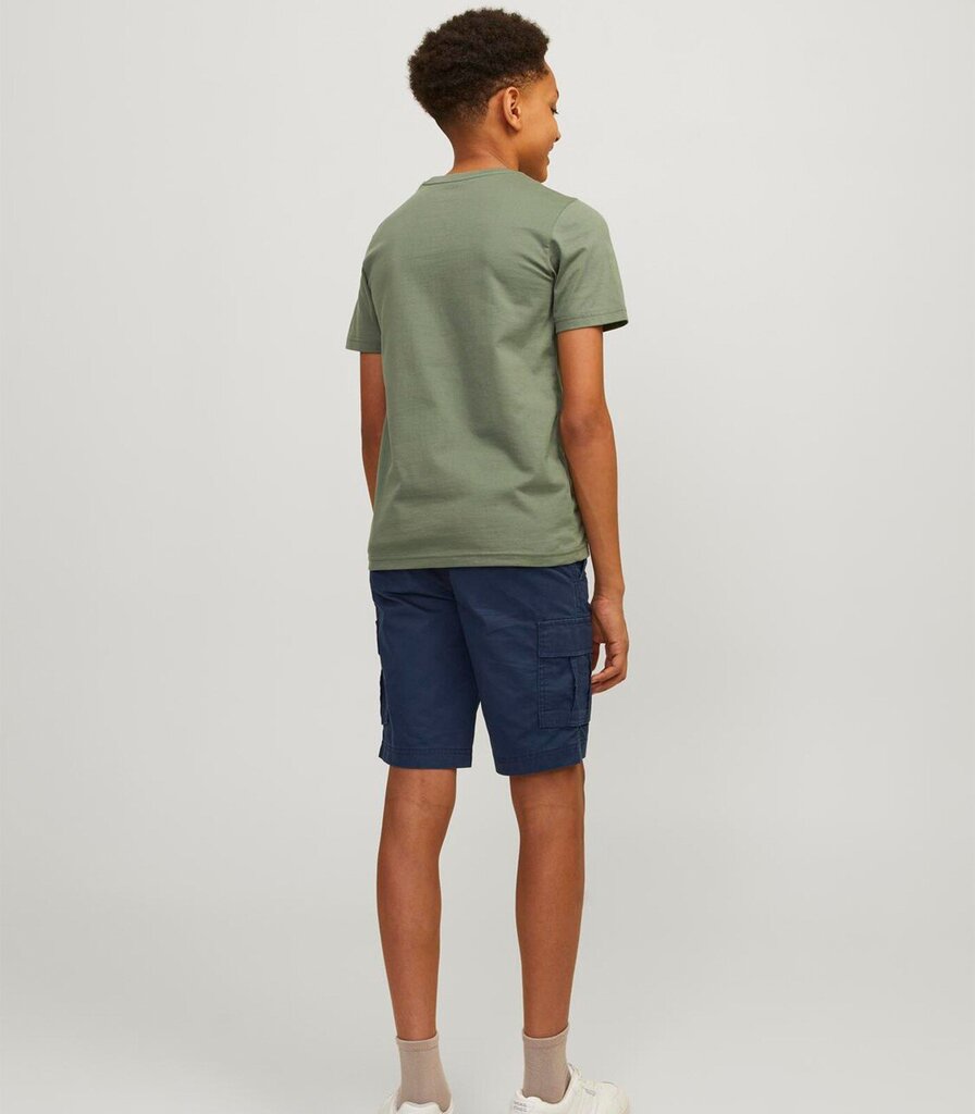 Jack & Jones šortai berniukams 12254171*02, mėlyni kaina ir informacija | Šortai berniukams | pigu.lt