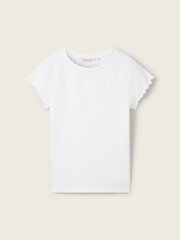 Tom Tailor marškinėliai moterims 1041413*20000, balti kaina ir informacija | Marškinėliai moterims | pigu.lt